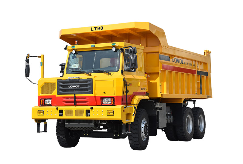 Lovol mining truck on a work site