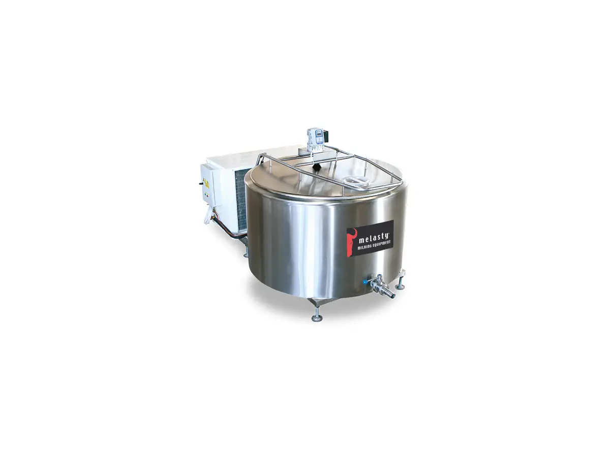 Melasty vertical open-type stainless-steel milk cooling tank
