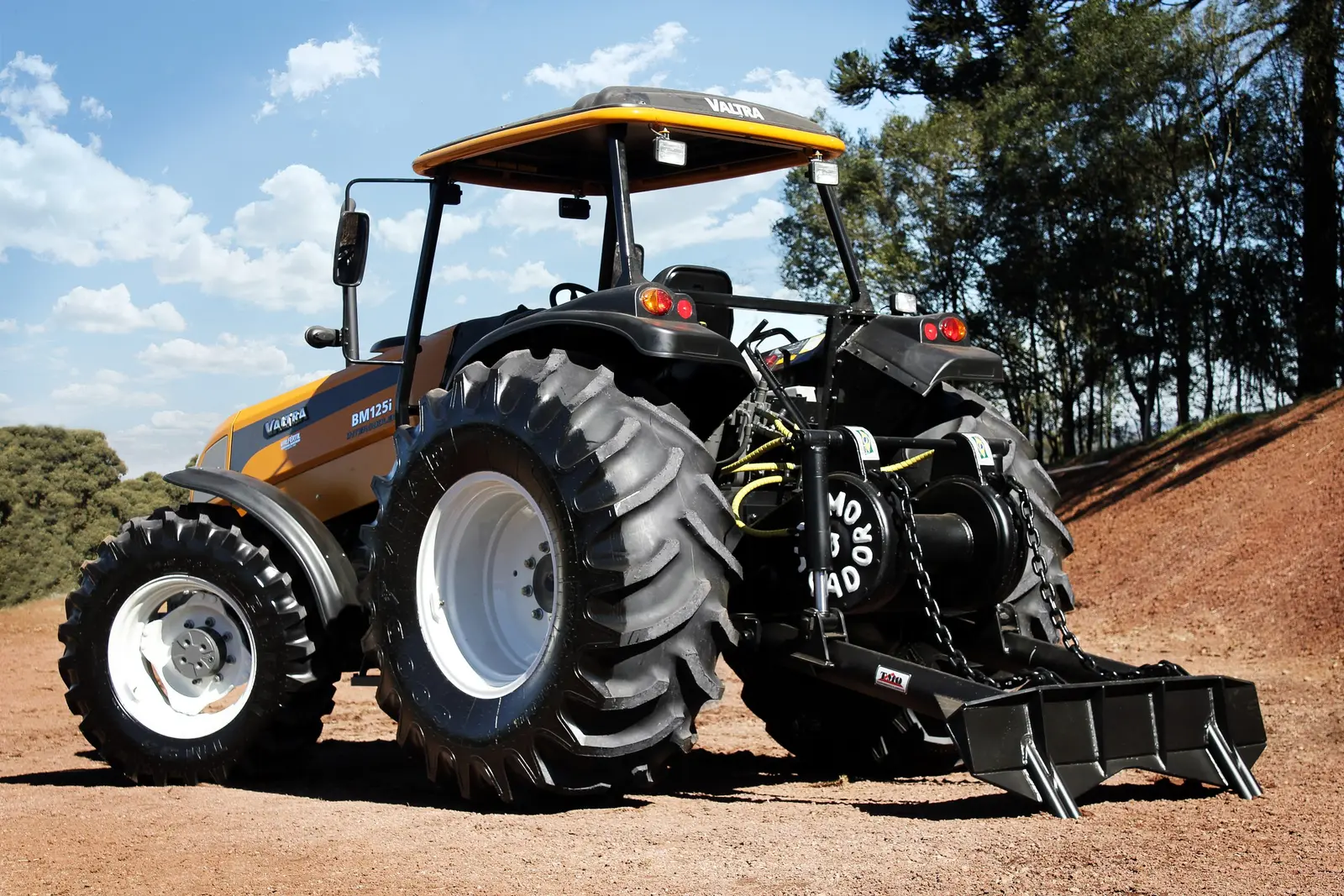 TMO G1-33T tractor-mounted recovery winch